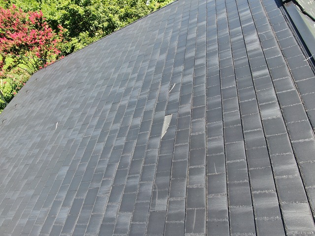 甲州市　屋根現場調査